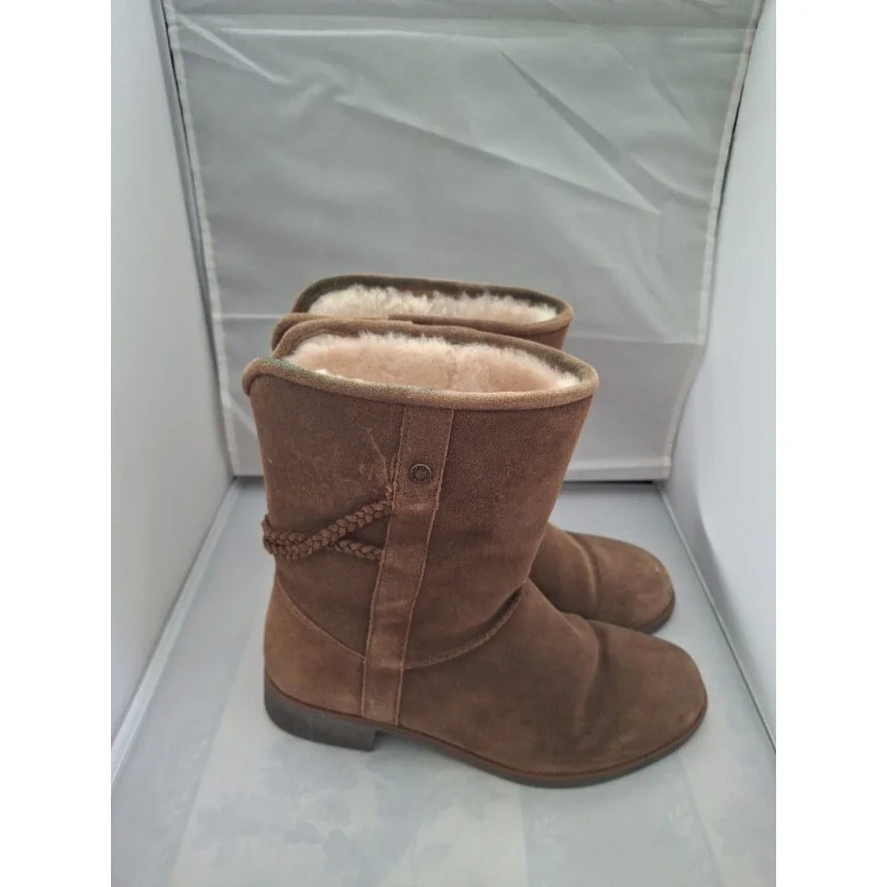 ABEO BLAINE Orthotic Women's Tan Boots Size 9 ( 842) !NEW